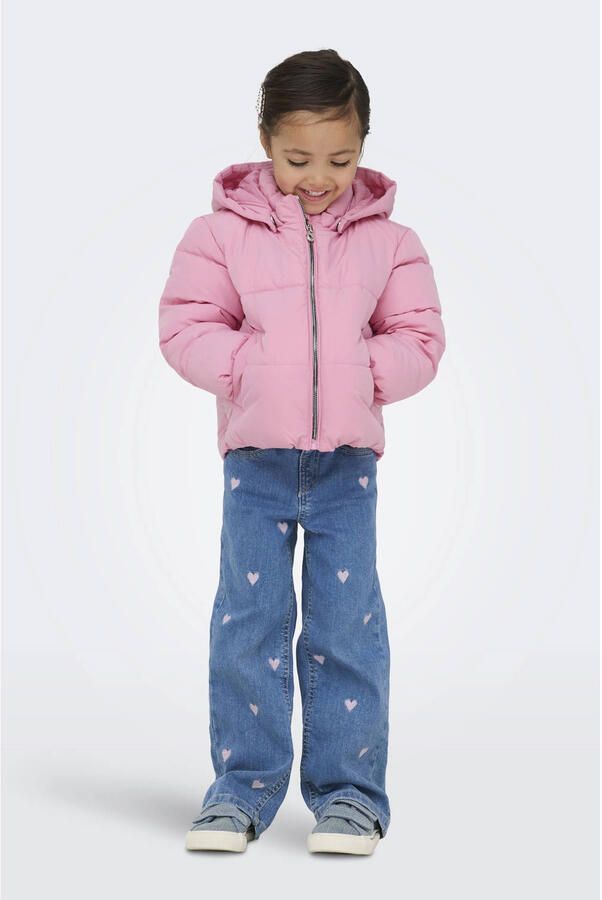 ONLY KIDS MINI gewatteerde jas roze - Foto 2