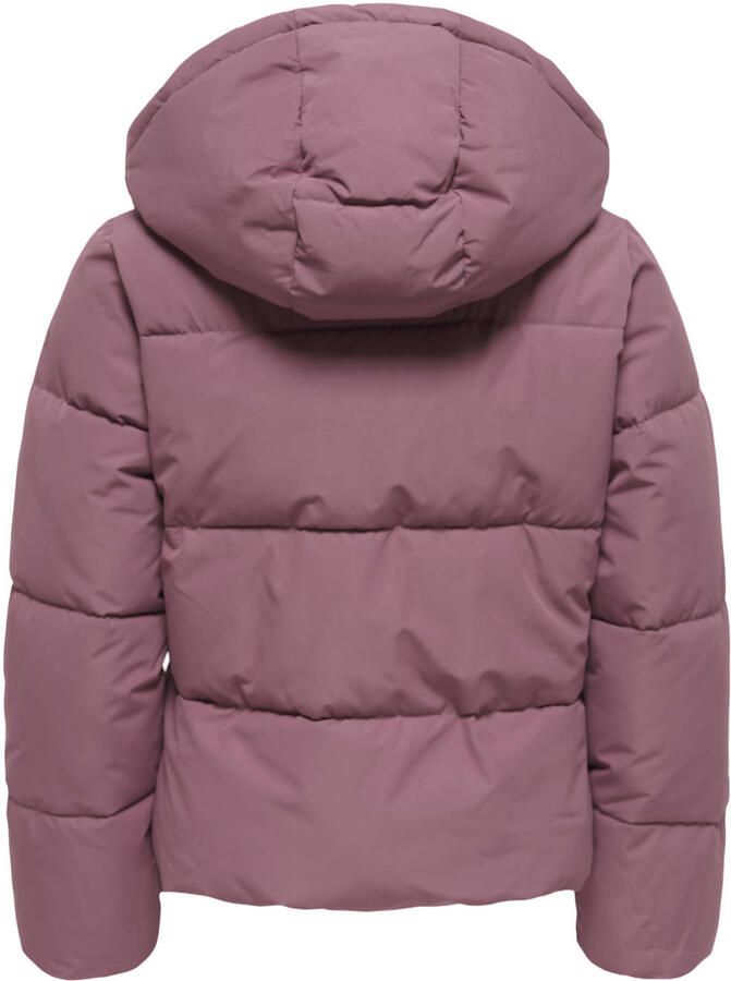 ONLY KIDS MINI gewatteerde winterjas roze - Foto 2