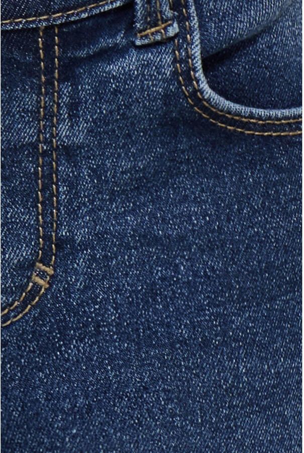 ONLY KIDS MINI KMGBLAIR regular waist wide leg jeans donkerblauw