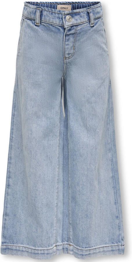 ONLY KIDS MINI KMGCOMET wide leg jeans light blue denim