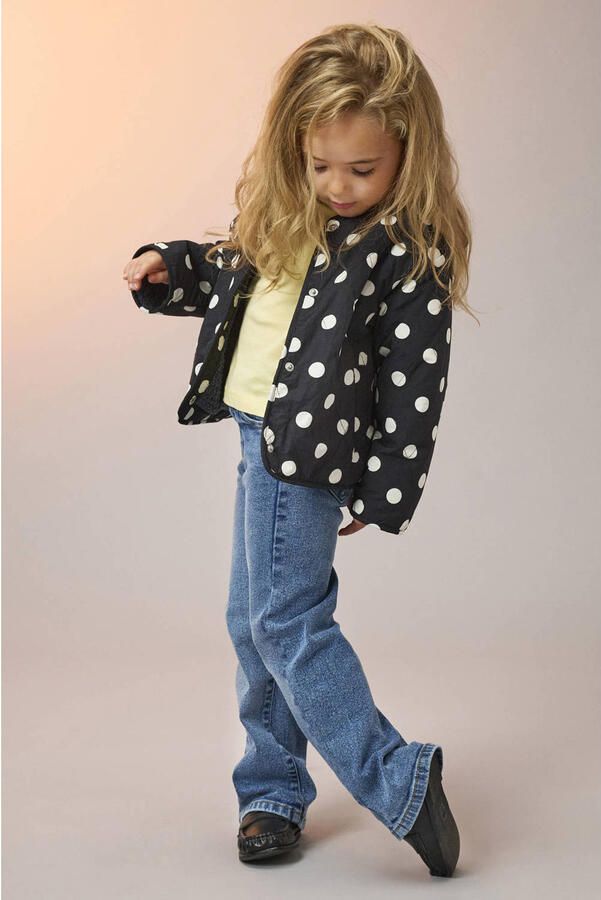 ONLY KIDS MINI KMGJUICY wide leg jeans mediumblauw