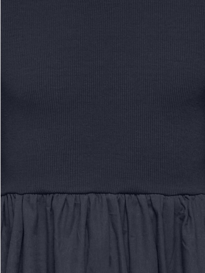 ONLY KIDS MINI korte jurk gebreid donkerblauw - Foto 2