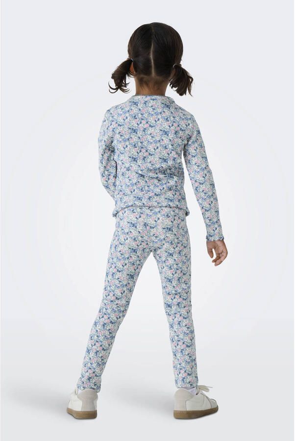 ONLY KIDS MINI longsleeve gebreid blauw - Foto 2