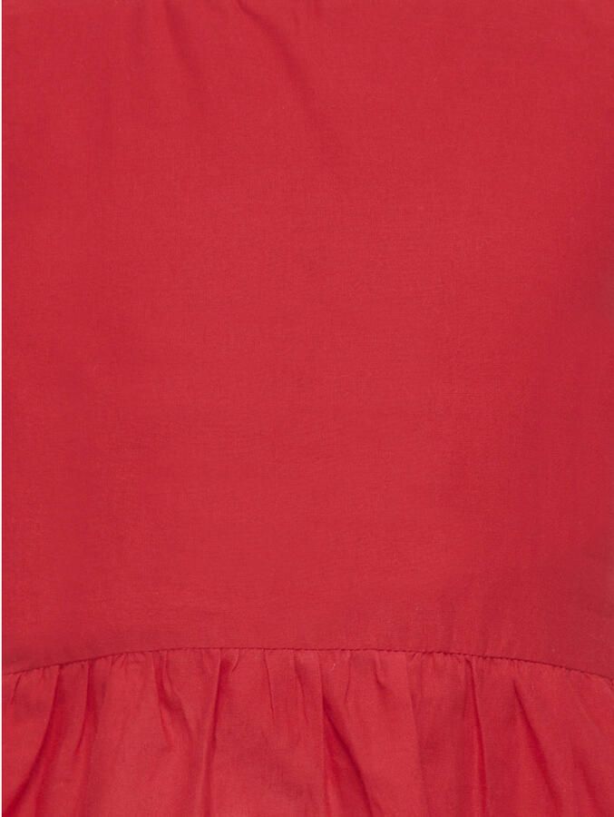 ONLY KIDS MINI mouwloze top rood broderie - Foto 2
