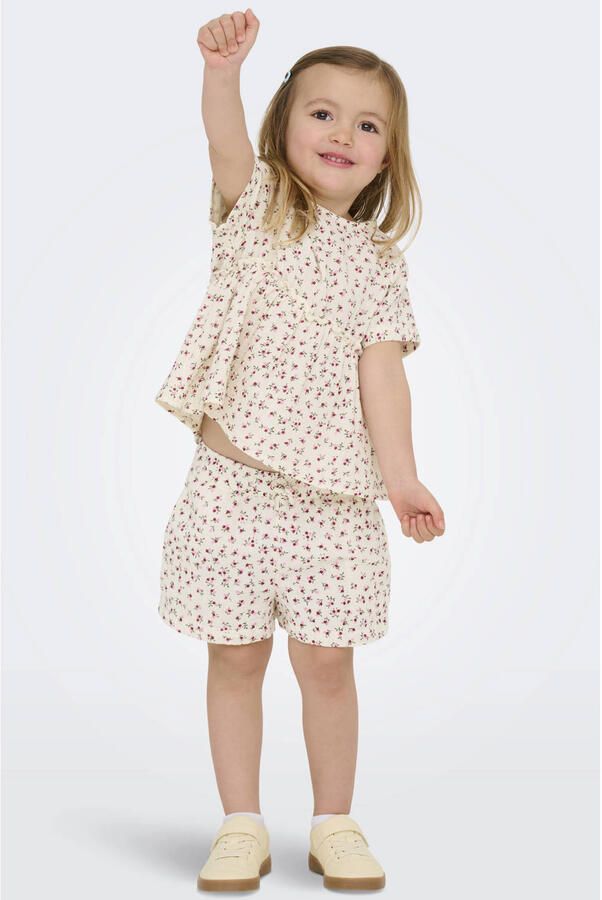 Only regular fit bermuda s van puur katoen model 'THYRA'