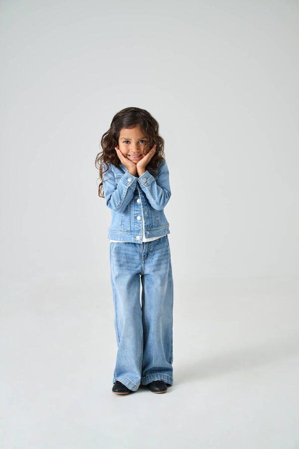ONLY KIDS MINI spijkerjas light blue denim - Foto 3