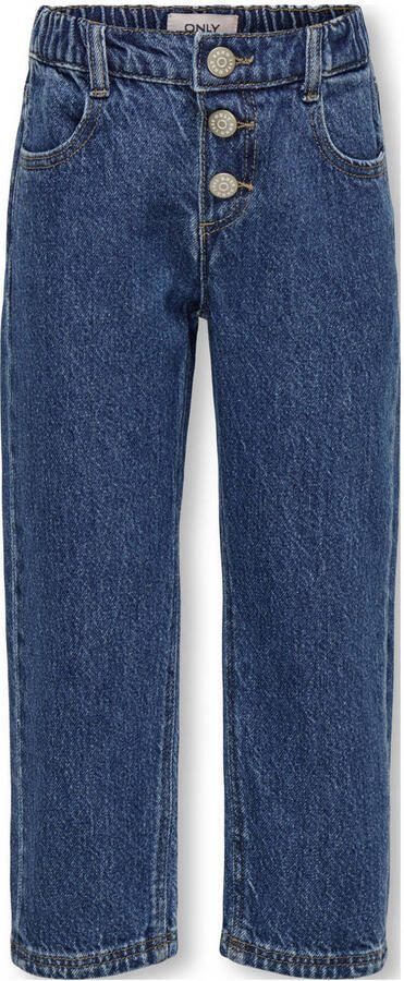 ONLY KIDS MINI straight leg jeans medium blue denim