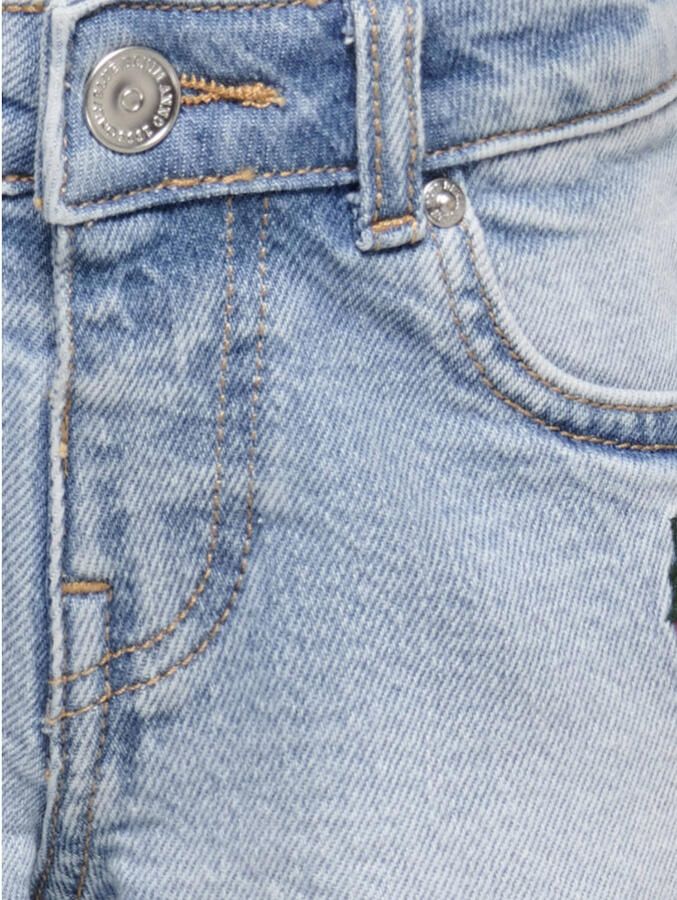 ONLY KIDS MINI straight regular waist short light blue denim - Foto 2