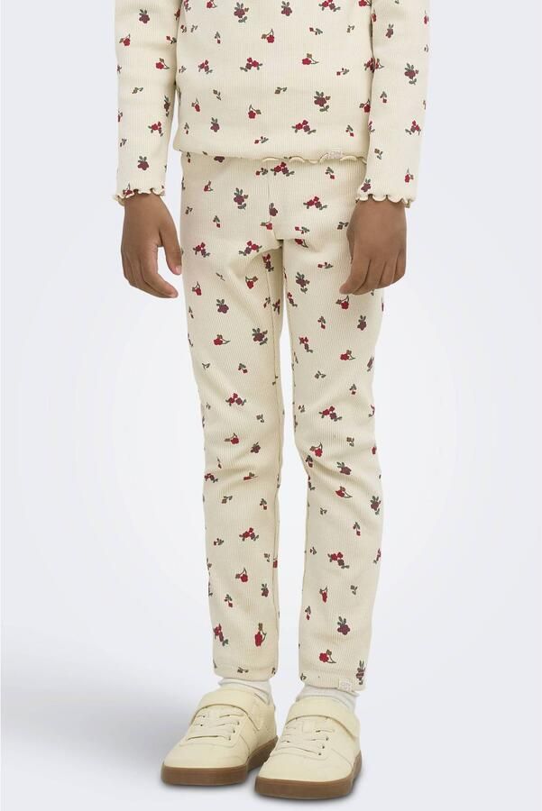 ONLY KIDS MINI super skinny gebloemde legging