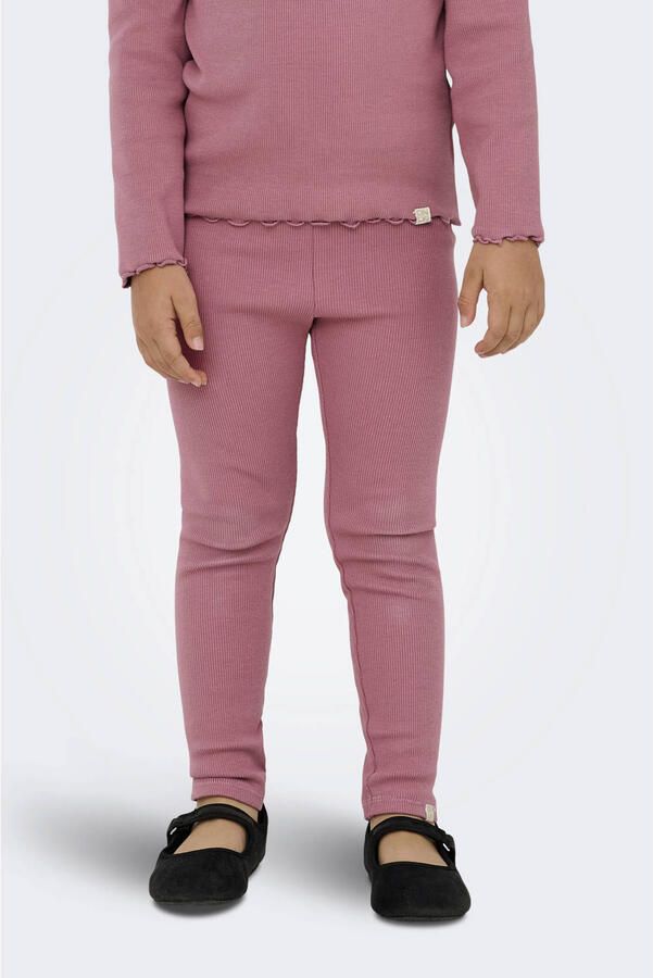 Only Slim fit legging van biologische katoenmix model 'TRINNY LIFE'