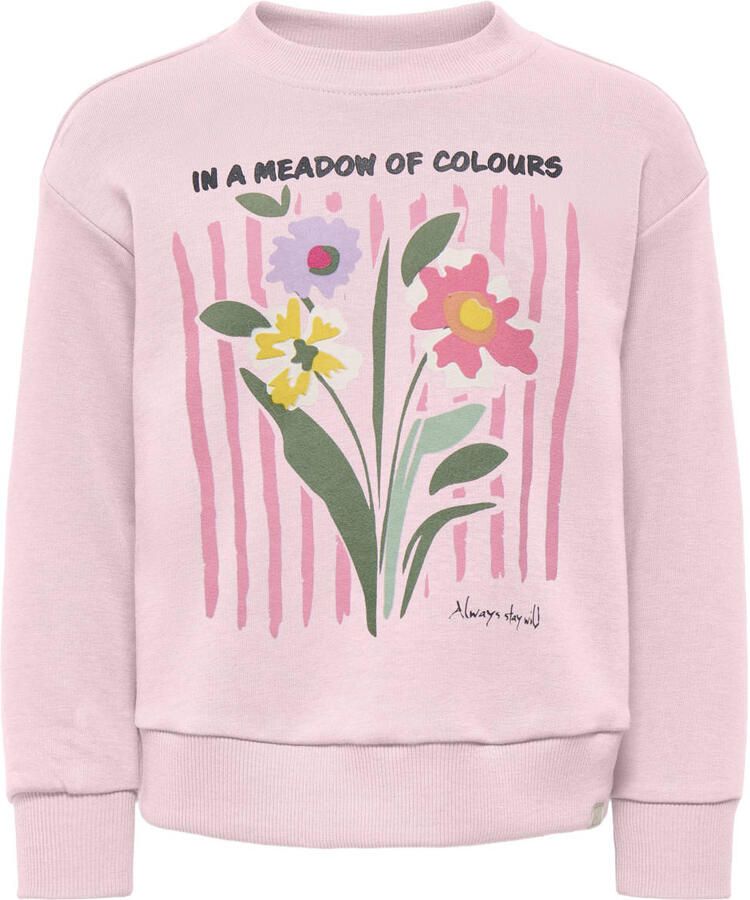 ONLY KIDS MINI sweater lichtroze
