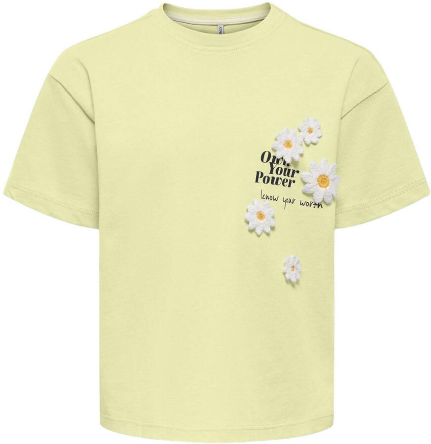 ONLY KIDS MINI T-shirt geel