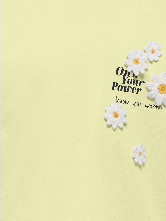 ONLY KIDS MINI T-shirt geel - Foto 2