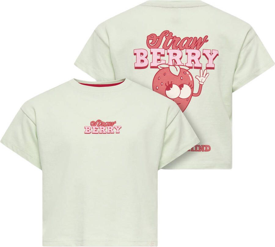 ONLY KIDS MINI T-shirt lichtgroen - Foto 2
