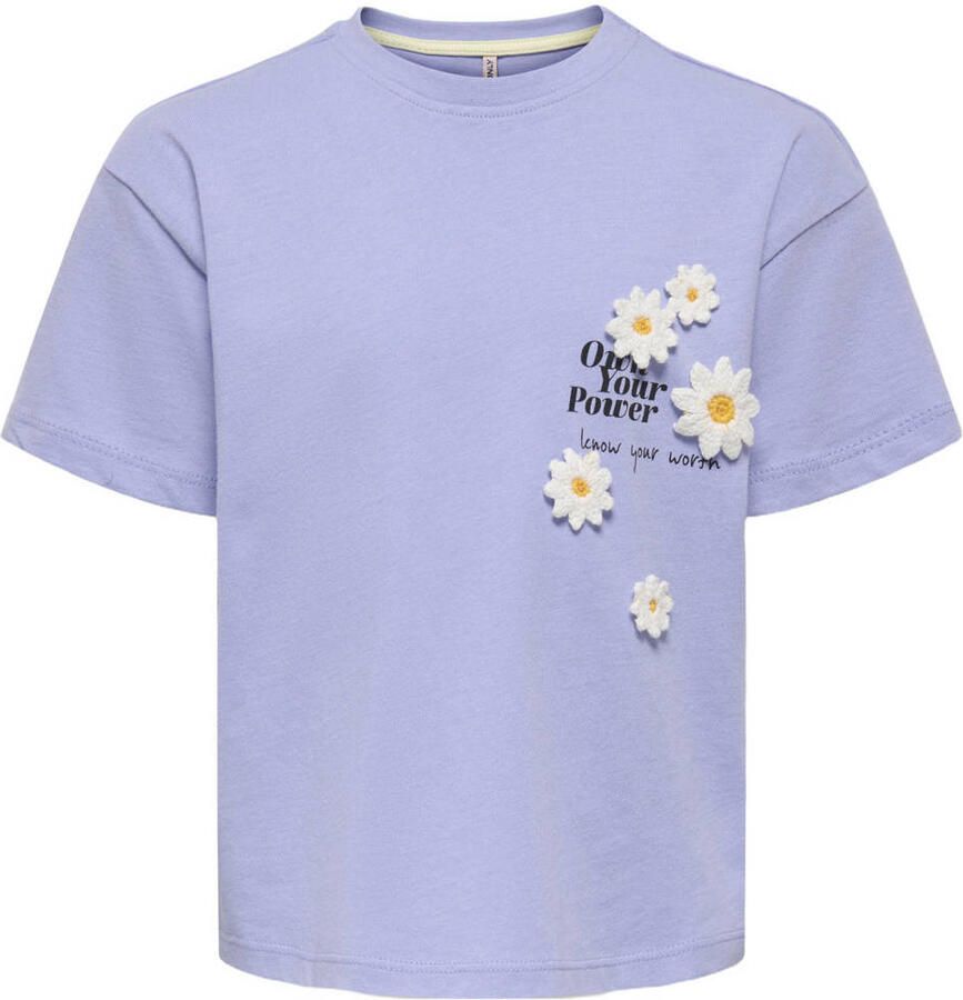 ONLY KIDS MINI T-shirt lila