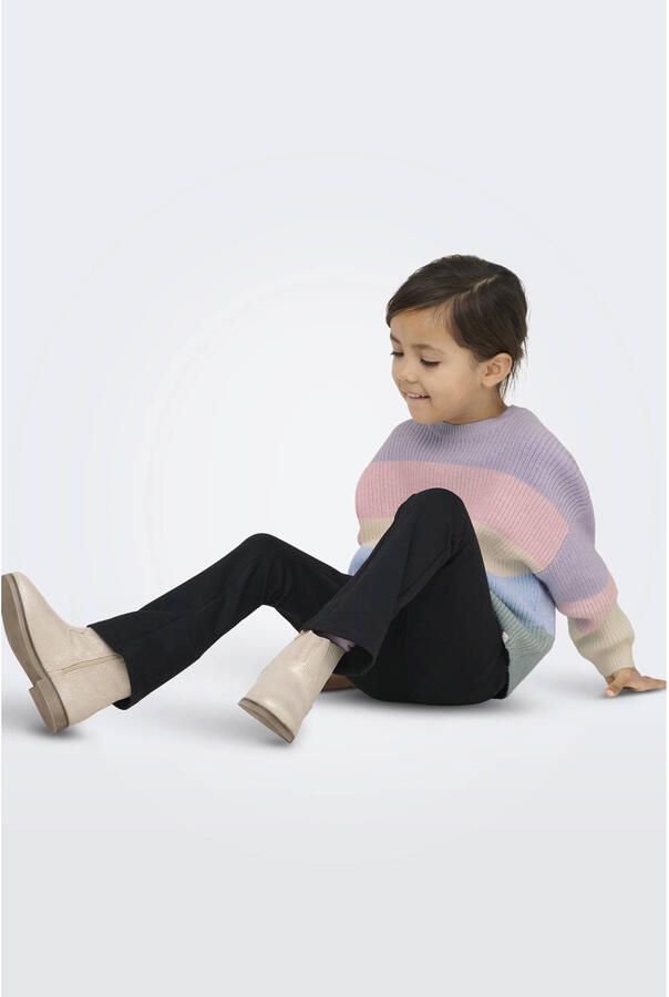 ONLY KIDS MINI trui lila gebreid - Foto 2