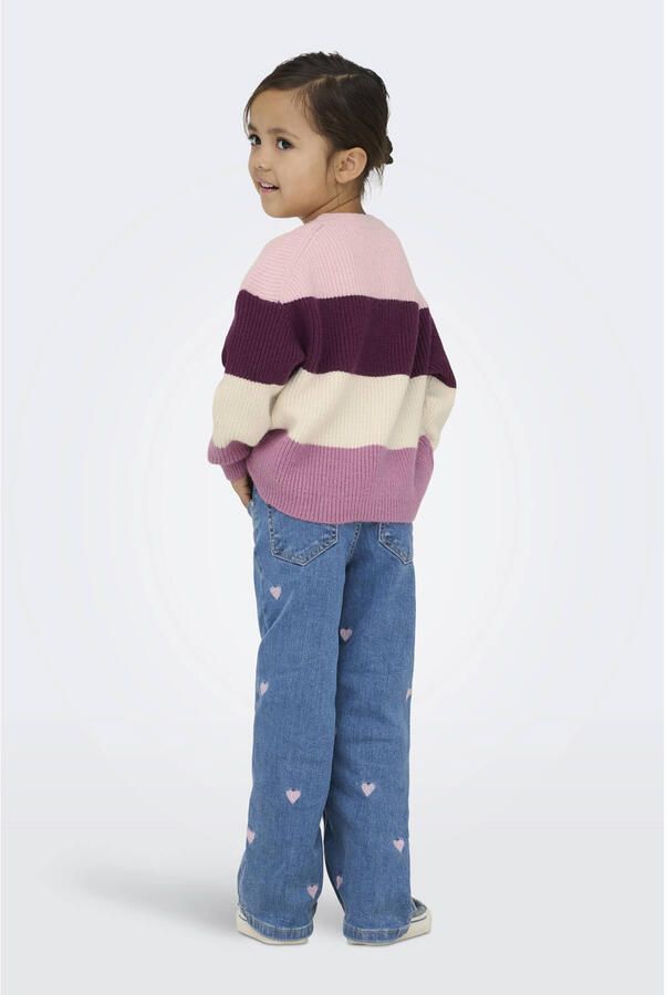 ONLY KIDS MINI trui paars gebreid - Foto 2