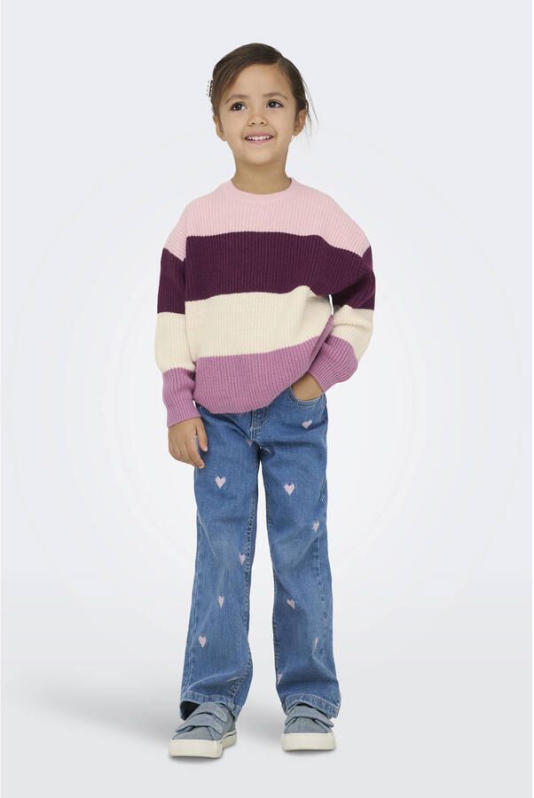 ONLY KIDS MINI trui paars gebreid - Foto 3