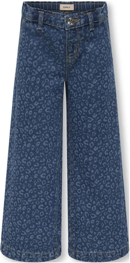 ONLY KIDS MINI wide leg jeans medium blue denim