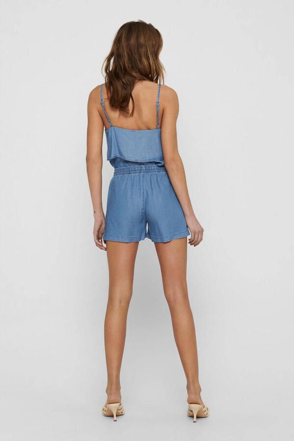 Only Short ONLPEMA – Shorts met elastische band voor casual jeanslook loose fit lyocell elastische band onderhoudsvriendelijk effen - Foto 2