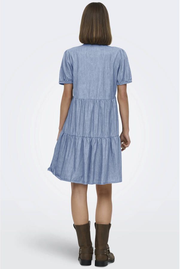 ONLY korte jurk blauw - Foto 2