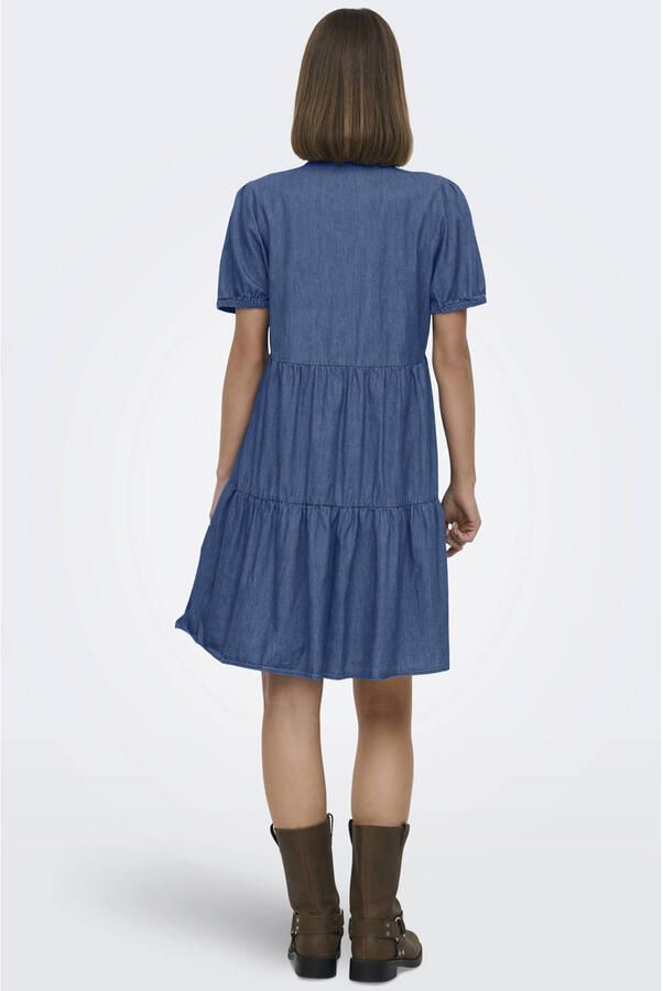ONLY korte jurk blauw - Foto 2