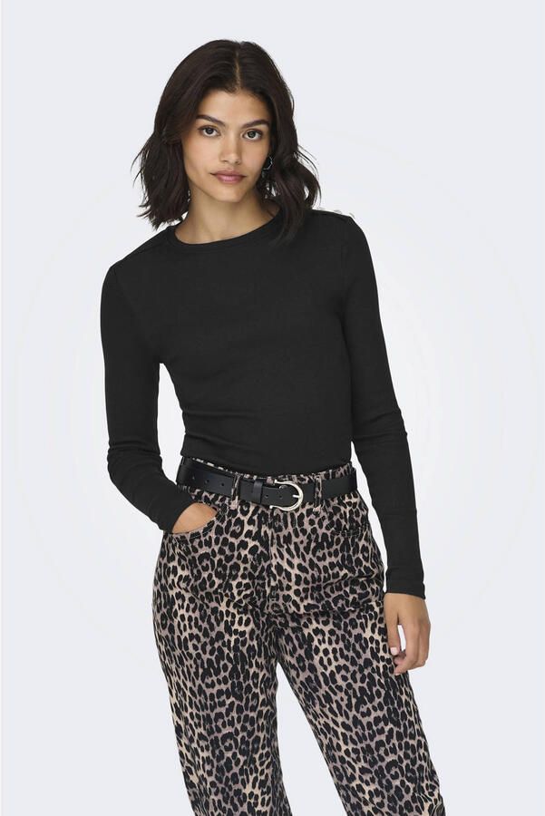 Only Shirt met lange mouwen ONLCHECKIE LIFE L S TOP BOX JRS - Foto 2