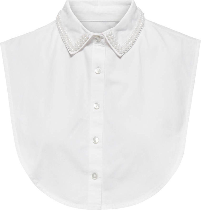 Only Kraag ONLLISA PEARL COLLAR WVN elegante blouse-inzet met parelversiering - Foto 2