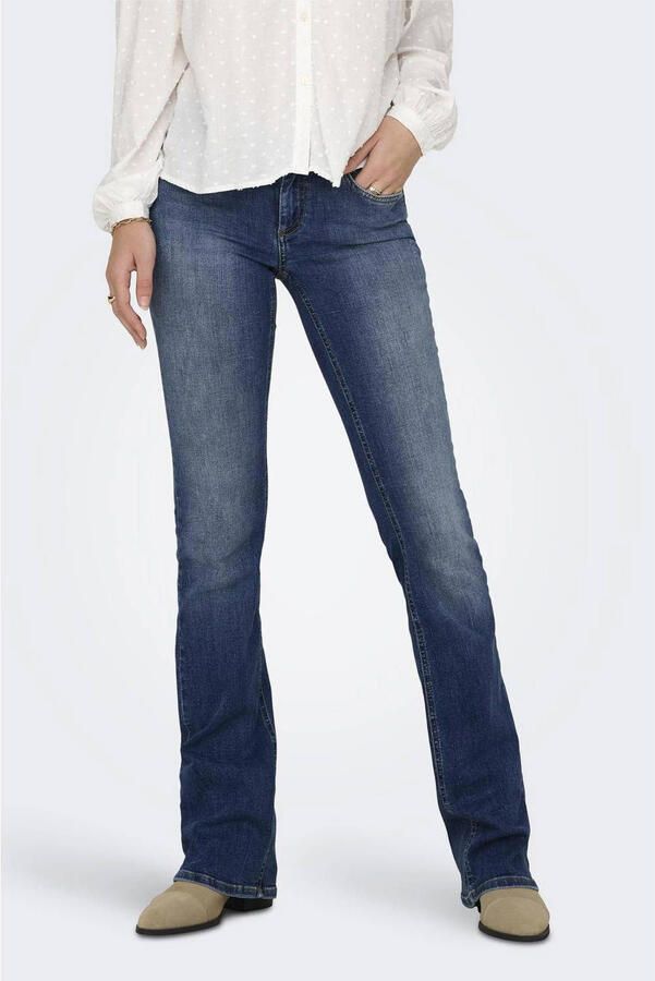 Only Bootcut jeans ONLBLUSH – Bootcut-jeans met lage taille en stretch