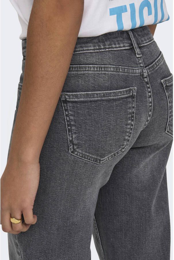 ONLY low waist wide leg jeans ONLJUDY dark grey denim - Foto 2