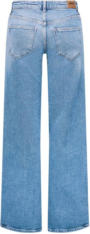 ONLY low waist wide leg jeans ONLJUICY light blue denim - Foto 3