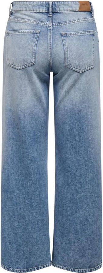ONLY low waist wide leg jeans light blue denim - Foto 2