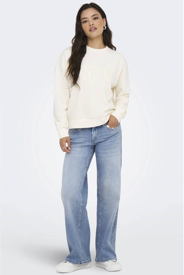 Only Low Rise-jeans ONLJUDY-O LW WIDE LEG DNM TAI433 NOOS - Foto 3