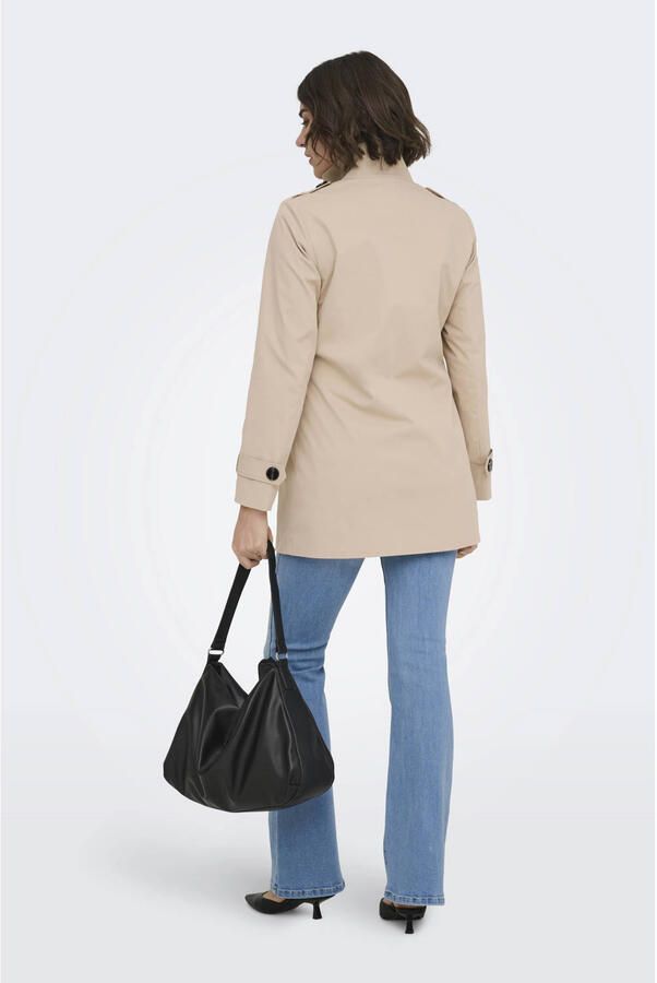 ONLY manteljas beige - Foto 2