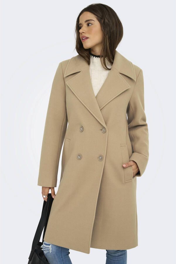 Only Lange jas ONLADINA LIFE LONG COAT CC OTW
