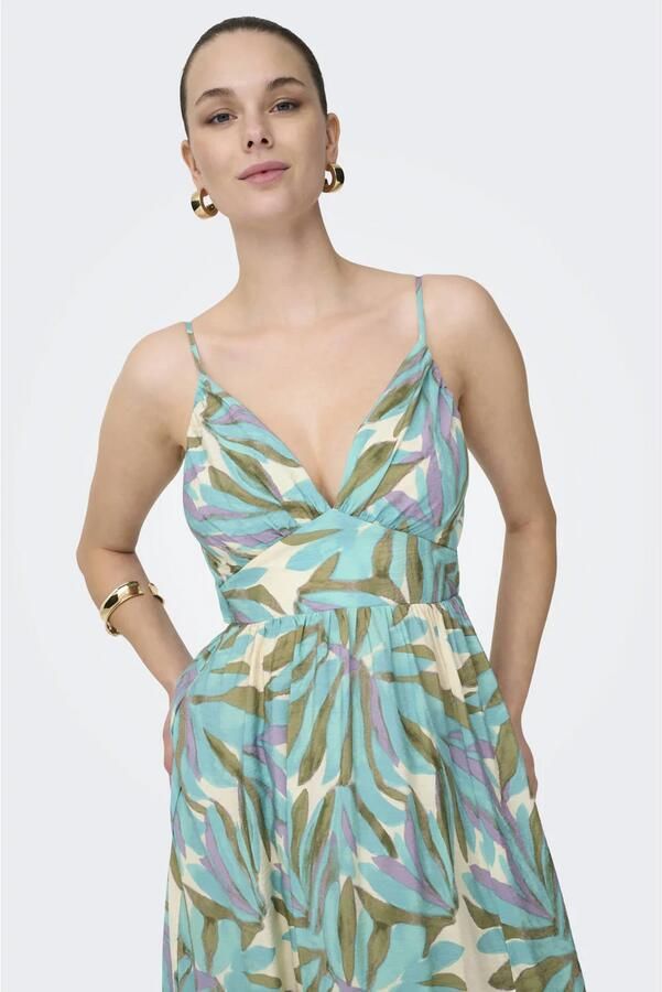 Only Lange Jurk Onlayo S L Back Bow Long Ptm 15349299 - Foto 3