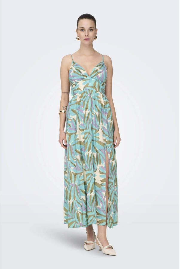 Only Lange Jurk Onlayo S L Back Bow Long Ptm 15349299