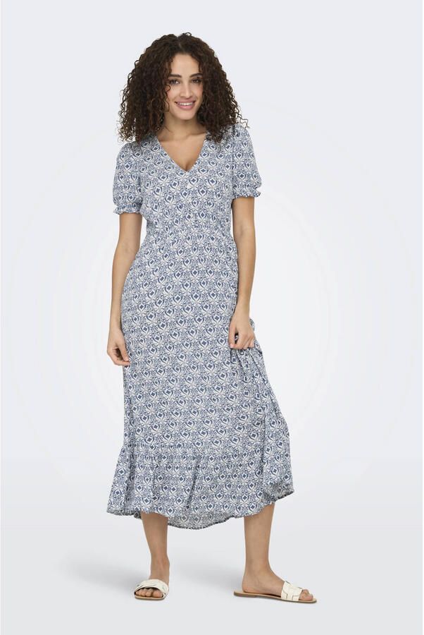 ONLY maxi jurk blauw - Foto 2