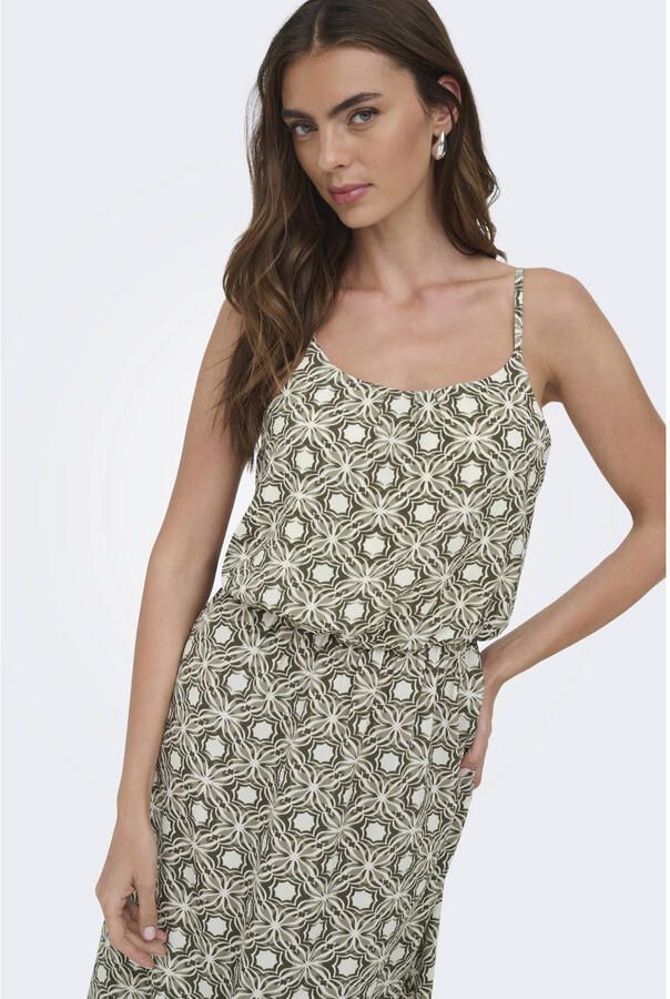 ONLY maxi jurk groen - Foto 2