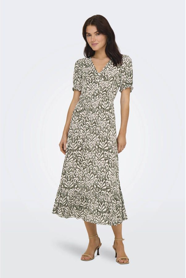 ONLY maxi jurk groen - Foto 2