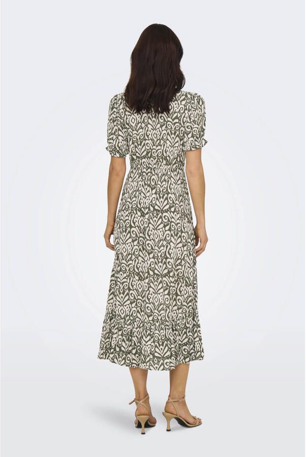 ONLY maxi jurk groen - Foto 3