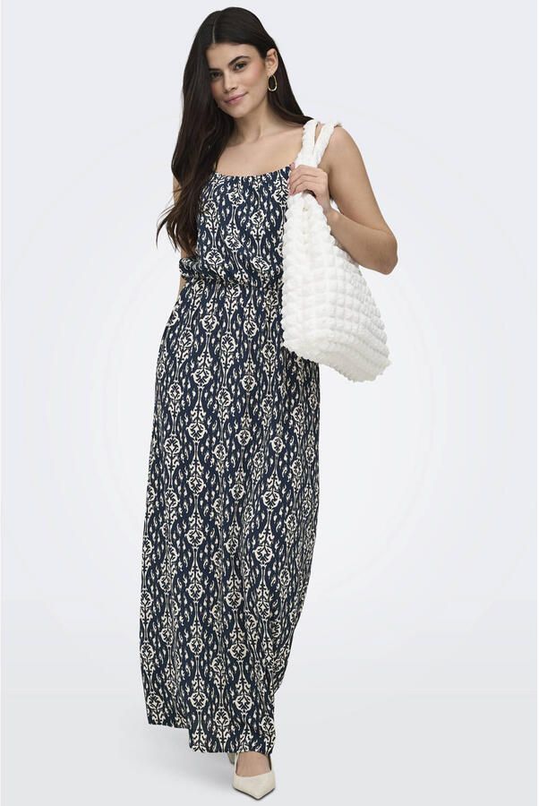 Only Maxi-jurk van crêpe model 'WINNER LIFE'