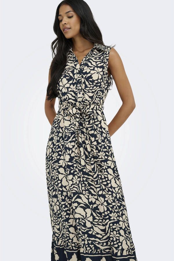 Only Maxi-jurk ONLVIBE LIFE S L SHIRT LONG DRESS WVN