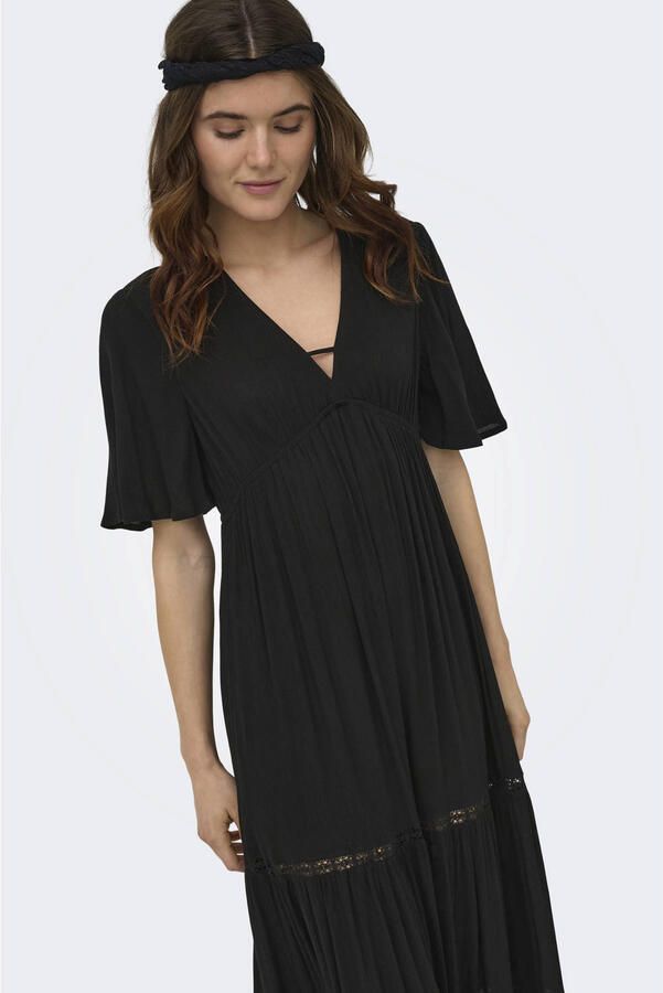 ONLY maxi jurk zwart