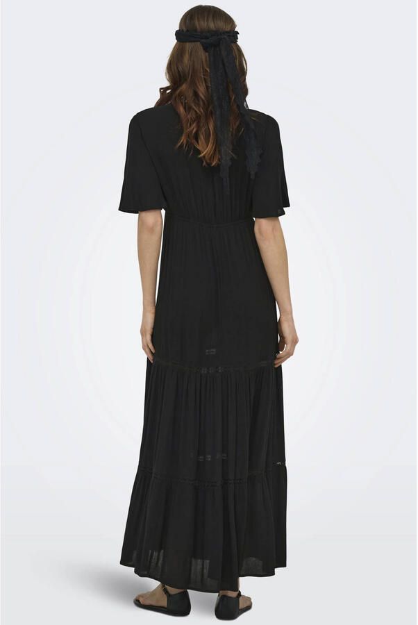 ONLY maxi jurk zwart - Foto 2