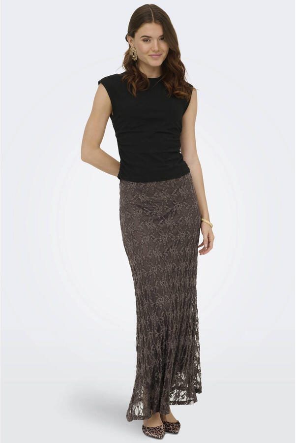 ONLY maxi rok bruin - Foto 3