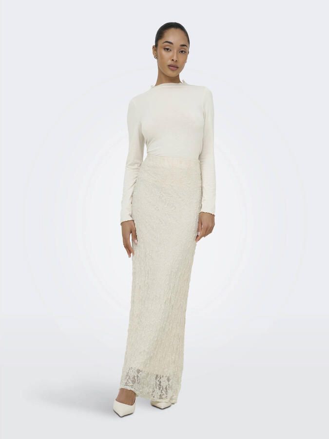 ONLY maxi rok crème - Foto 2