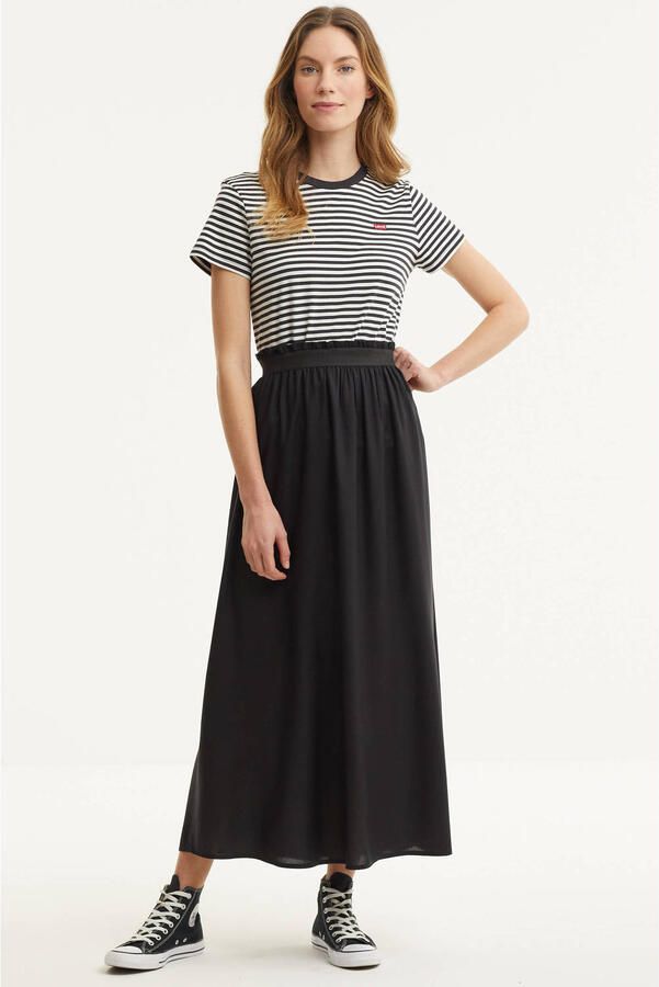 Only Uitlopende midirok in pure viscose model 'VENEDIG' - Foto 3
