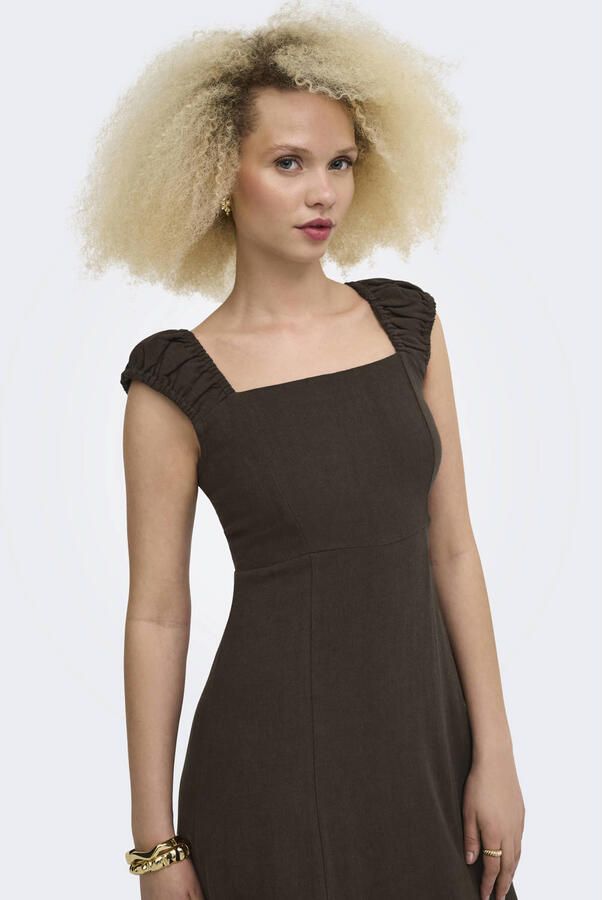 ONLY maxi zomerjurk bruin