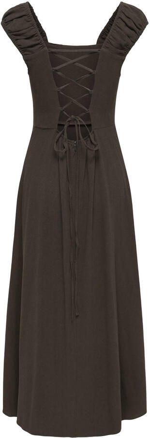 ONLY maxi zomerjurk bruin - Foto 3